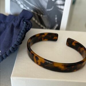 Tortoise Shell Cuff Bracelet